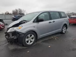 Salvage cars for sale at Glassboro, NJ auction: 2015 Toyota Sienna