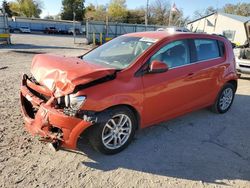 Chevrolet Vehiculos salvage en venta: 2012 Chevrolet Sonic LT