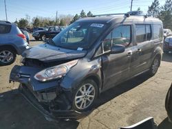 Salvage cars for sale at Denver, CO auction: 2015 Ford Transit Connect Titanium