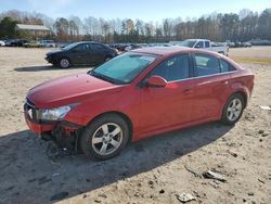 Salvage cars for sale at Charles City, VA auction: 2012 Chevrolet Cruze LT