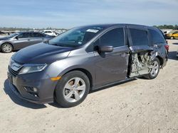 Salvage cars for sale at Houston, TX auction: 2018 Honda Odyssey EXL