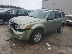 Ford salvage cars for sale: 2008 Ford Escape XLT