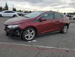 Salvage cars for sale at Rancho Cucamonga, CA auction: 2017 Chevrolet Volt LT