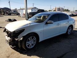 Salvage cars for sale at Los Angeles, CA auction: 2015 Infiniti Q40