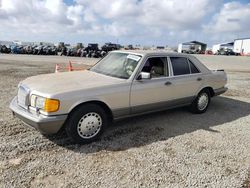 Mercedes-Benz 300-Class salvage cars for sale: 1990 Mercedes-Benz 300 SE