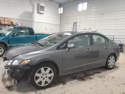 Honda salvage cars for sale: 2009 Honda Civic LX