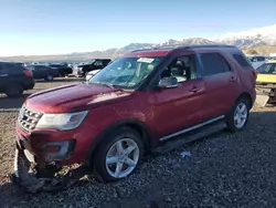 Ford Explorer xlt salvage cars for sale: 2017 Ford Explorer XLT