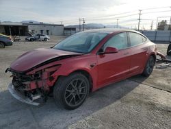 Salvage cars for sale at Sun Valley, CA auction: 2022 Tesla Model 3