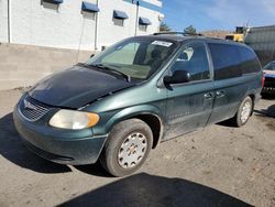 Salvage cars for sale at Albuquerque, NM auction: 2001 Chrysler Town & Country LX