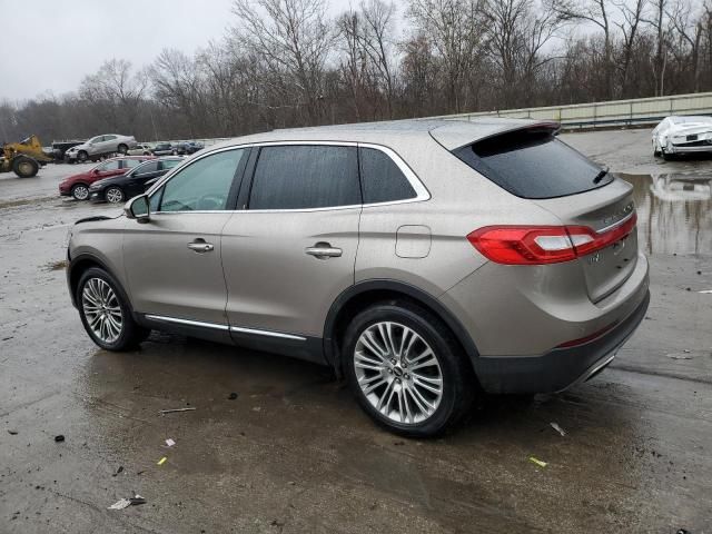 2018 Lincoln MKX Reserve