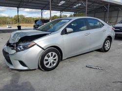 Vehiculos salvage en venta de Copart Cleveland: 2015 Toyota Corolla L