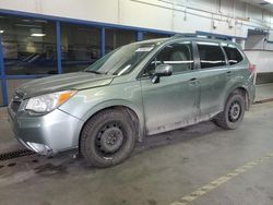 Subaru salvage cars for sale: 2014 Subaru Forester 2.5I Touring