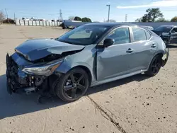 Salvage cars for sale at Franklin, WI auction: 2024 Nissan Sentra SR