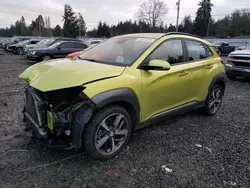 Vehiculos salvage en venta de Copart Graham, WA: 2020 Hyundai Kona Ultimate