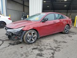 Salvage cars for sale at Pennsburg, PA auction: 2023 Hyundai Elantra SEL