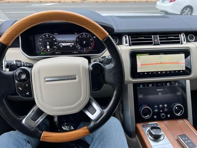 2018 Land Rover Range Rover Supercharged