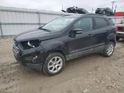 Salvage cars for sale at Appleton, WI auction: 2018 Ford Ecosport SE