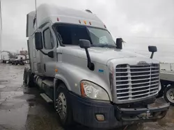 Salvage trucks for sale at Woodhaven, MI auction: 2013 Freightliner Cascadia 125