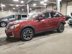 Subaru salvage cars for sale: 2016 Subaru Crosstrek Premium