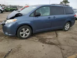 Toyota Sienna le salvage cars for sale: 2013 Toyota Sienna LE