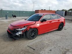 Salvage cars for sale from Copart Homestead, FL: 2024 Honda Civic Sport