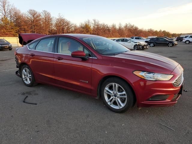 2018 Ford Fusion SE Hybrid