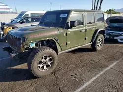 Salvage cars for sale at Van Nuys, CA auction: 2021 Jeep Wrangler Unlimited Rubicon