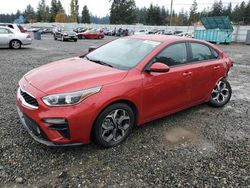 2020 KIA Forte FE en venta en Graham, WA