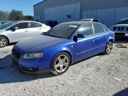 Salvage cars for sale at Apopka, FL auction: 2007 Audi A4 2