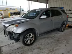 Chevrolet salvage cars for sale: 2017 Chevrolet Equinox LT