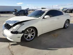 Salvage cars for sale at Sun Valley, CA auction: 2006 Infiniti G35