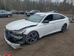 2021 Honda Accord Sport en venta en Cookstown, ON