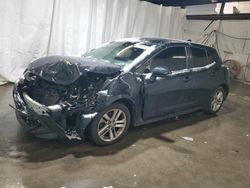 Salvage cars for sale at Ebensburg, PA auction: 2019 Toyota Corolla SE