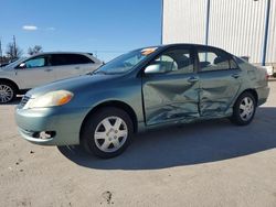 Toyota Corolla Vehiculos salvage en venta: 2005 Toyota Corolla CE