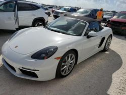 Salvage cars for sale at Arcadia, FL auction: 2019 Porsche Boxster Base