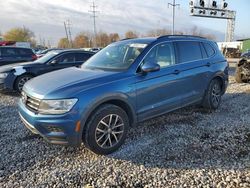 Salvage cars for sale at Columbus, OH auction: 2019 Volkswagen Tiguan SE