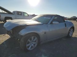 Salvage cars for sale at Grand Prairie, TX auction: 2005 Nissan 350Z Roadster