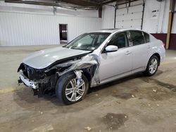 Salvage cars for sale at Marlboro, NY auction: 2015 Infiniti Q40