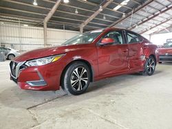 Nissan Sentra salvage cars for sale: 2021 Nissan Sentra SV