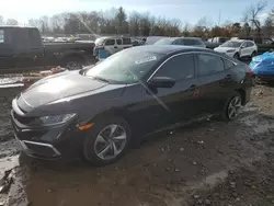 Salvage cars for sale from Copart Chalfont, PA: 2020 Honda Civic LX