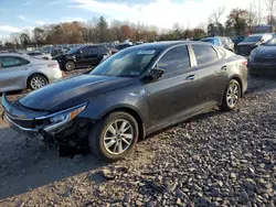 KIA salvage cars for sale: 2017 KIA Optima LX