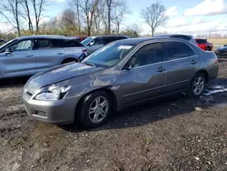 Salvage cars for sale from Copart Cicero, IN: 2007 Honda Accord EX