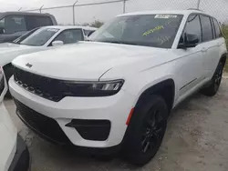 Salvage cars for sale at Riverview, FL auction: 2024 Jeep Grand Cherokee Laredo