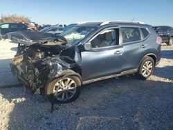 Salvage cars for sale at Taylor, TX auction: 2016 Nissan Rogue S