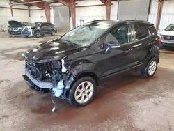 Salvage cars for sale at Lansing, MI auction: 2022 Ford Ecosport SE