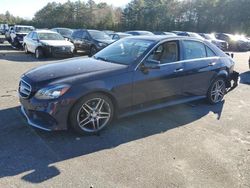 Salvage cars for sale at Exeter, RI auction: 2014 Mercedes-Benz E 350 4matic