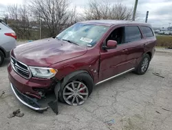 Salvage cars for sale from Copart Indianapolis, IN: 2017 Dodge Durango SXT