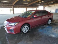 Subaru Impreza salvage cars for sale: 2017 Subaru Impreza Premium