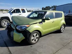 Salvage cars for sale at Sacramento, CA auction: 2016 KIA Soul