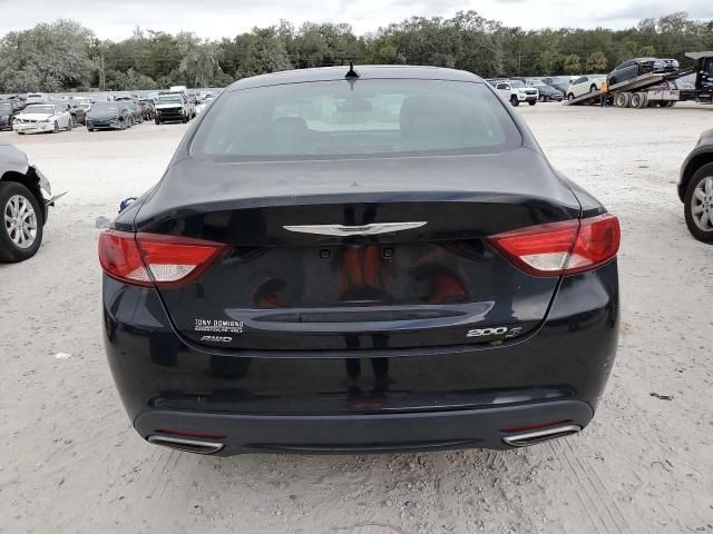 2016 Chrysler 200 S